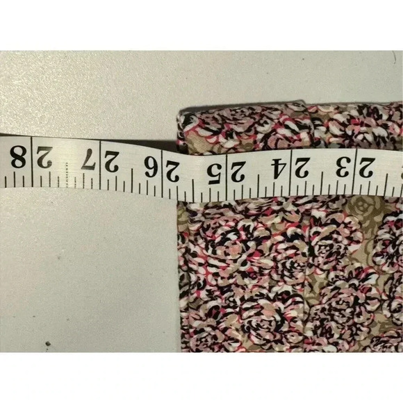 The Limited Drew Fit Women's Cropped Pants‎ Size 10 Multicolor Floral Print - Picture 6 of 6